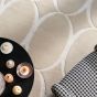 Renaissance Geometric Wool Rugs 39008 by Wedgwood in Beige
