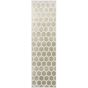 Manipur Geometric Runner Rug in Natural By Designers Guild
