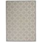Cozumel CZM03 Indoor Outdoor floral Rugs in Cream