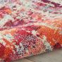 Celestial Modern Abstract Circle Round Rugs CES13 PNMTC by Nourison