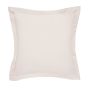 Plain Square Oxford Pillowcase By Bedeck of Belfast in Tuberose Pink