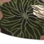 Waterlily Round Rugs 38602 by Wedgwood in Dusty Rose Pink