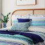 Budding Brights Pom Pom Throw by Helena Springfield in Navy Blue