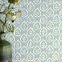 Fencott Wallpaper 216898 by Sanderson in Blue