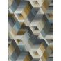 Arccos Wallpaper 111971 by Harlequin in Ochre Steel