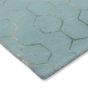 Gio Geometric Wool Rugs 39108 by Wedgwood in Mineral Blue