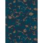 Marble Wallpaper 2112837 by Harlequin in Azurite Copper Japanese Ink