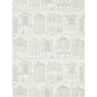 Beach Huts Wallpaper 216561 by Sanderson in Driftwood Brown