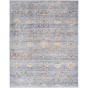 Elegant Heirlooms ELH02 Traditional Persian Rugs by Nourison in Blue Ivory