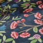 Foraging Wool Rug 146618 by Sanderson in Indigo Blue