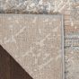 Nourison Exhale Abstract Runner Rugs EXL02 in Beige Blue