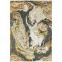 Aurora Marble AU08 Rugs in Gold Grey