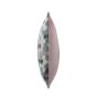 Hive Geometric Cushion in Blush Pink and Sage Green