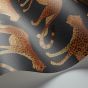 Leopard Walk Wallpaper 2008 by Cole & Son in Burnt Orange