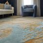 Prismatic PRS36 Abstract Wool Rug by Nourison in Sand Blue