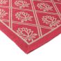 Porchester 480200 Indoor Outdoor Rug by Laura Ashley in Poppy Red
