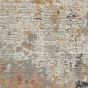 Rustic Textures RUS13 Abstract Runner Rugs in Grey Blue