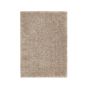 Chicago Shaggy Modern Plain Rugs in Latte