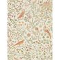 Newill Wallpaper 216705 by Morris & Co in Ivory Sage Green