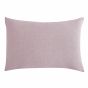 Lazy Linen Bedding Plain Mellow Pink Duvet Cover and Pillowcase