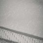 Tahra Paisley Damask Cotton Bedding in Silver Grey