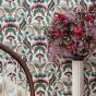 Nene Wallpaper 119 8036 by Cole & Son in Coral Sage Teal Parchment