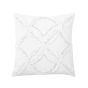 Metallic Chenille Cushion by Peri Home in White