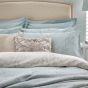 Pussy Willow Cotton Bedding Set by Laura Ashley in Duckegg Blue