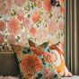 Dahlia Wallpaper 2112845 by Harlequin in Coral Fig Leaf Gilver