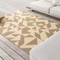Habitat Yerba Outdoor Geometric Rugs in Beige 411601