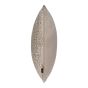 Leah Rustic Two Toned Cushion in Natural Brown
