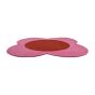Flower Spot Wool Rugs 158400 by Orla Kiely in Pink Red