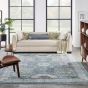 Ankara Global Vintage Rugs ANR17 by Nourison in Ivory Light Blue
