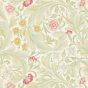 Leicester Wallpaper 212544 by Morris & Co Marble Rose