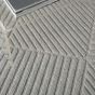 Cozumel CZM05 Indoor Outdoor Geometric Rugs in Light Grey