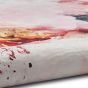 FLOO24 Floral Rugs by Michelle Collins in Rose Black