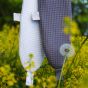 YuYu Cotton Waffle Hot Water Bottle in Grey