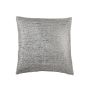 Donna Karan Silky Stripe Cotton Cushion in Platinum Grey