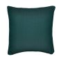 Eden Plain Cushion by Helena Springfield in Teal Blue