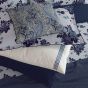 Freya Cushion by Bedeck of Belfast in Midnight Blue