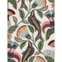 Nene Wallpaper 119 8036 by Cole & Son in Coral Sage Teal Parchment