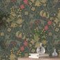 Golden Lily Wallpaper 210403 by Morris & Co in Charcoal Olive