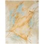 Prismatic PRS36 Abstract Wool Rug by Nourison in Sand Blue