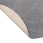 Folia Round Wool Rugs 038904 by Wedgwood in Cool Grey