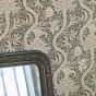 Indian Wallpaper 216445 by Morris & Co in Charcoal Nickel Yellow