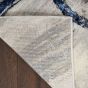 Brushstrokes BSK02 Abstract Runner Rug by Nourison in Grey Navy