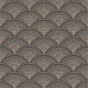 Feather Fan Wallpaper 10033 by Cole & Son in Charcoal Bronze Brown