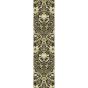 Bullerswood Runner Rugs 127305 in Charcoal Mustard By William Morris