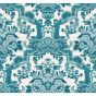 Lola Wallpaper 13042 by Cole & Son in Petrol Blue