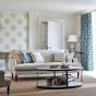 Bay Tree Wallpaper 216361 by Sanderson in Copper Denim